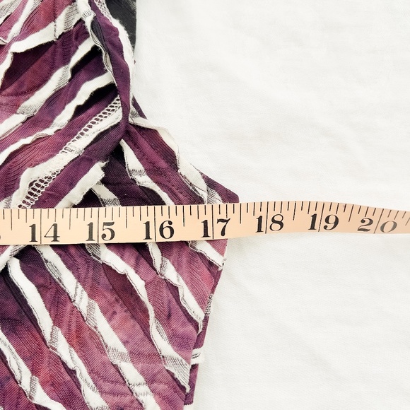 Vintage Purple Y2K Dress Very Stretchy Size Small-Medium Whimsigoth Distressed - Picture 13 of 14